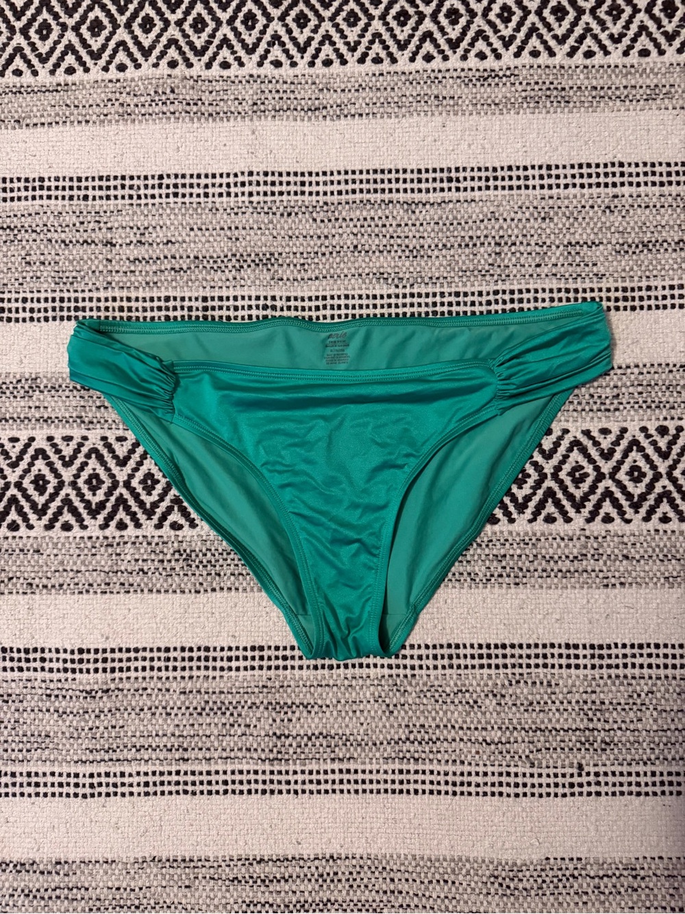 aerie Mermaid Green Bikini Bottoms Sz L